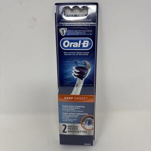 Oral-B Deep Sweep‎ Replacement Brush Heads 2 Pack Sealed